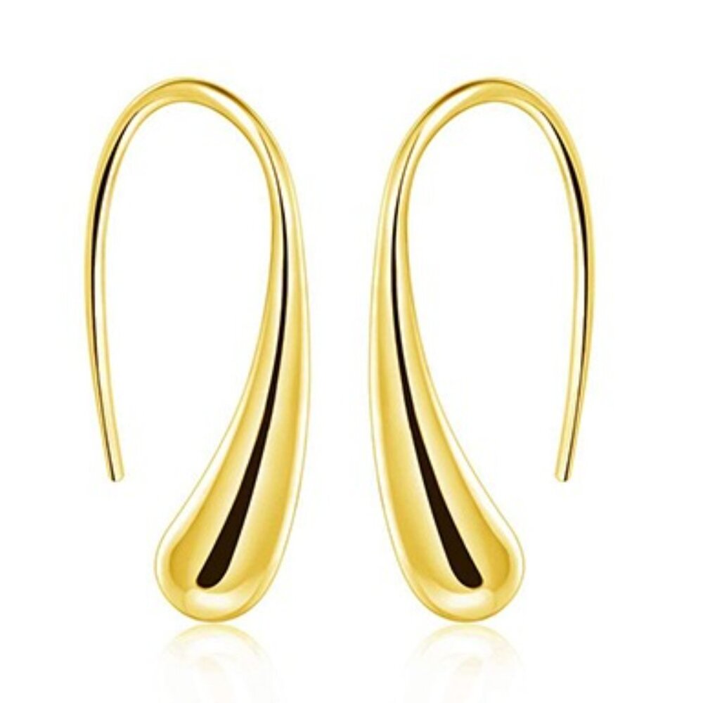 Minimalist Jewelry Women's Classic Drop Earrings Teardrop Back Earrings